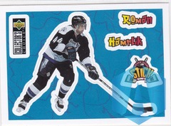 1996-97 Collectors Choice Stick'Ums #S18 Roman Hamrlik Tampa Bay